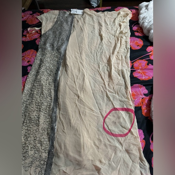 BRAND NEW Zara Limited Edition Contrast Kaftan Style Dress, Size M/L - Picture 14 of 14